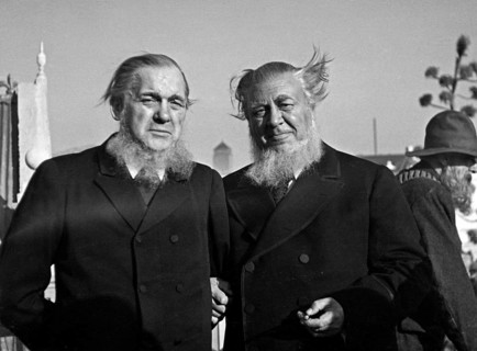 Actor Emil Jannings during the shooting of the film Ohm Krueger