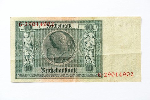 Banknote over Ten Marks