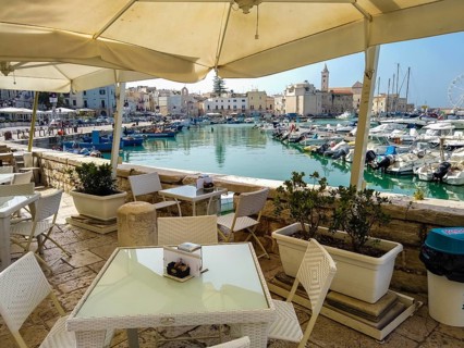 Trani old town and port