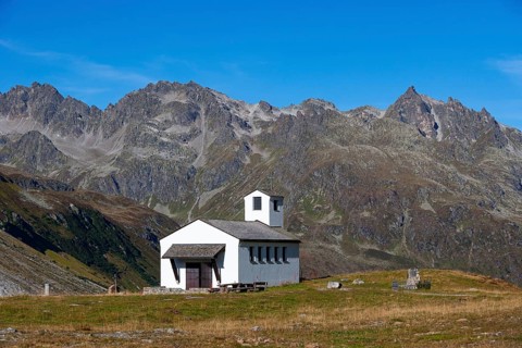 Chapel of Barbara on the Bielerhoehe