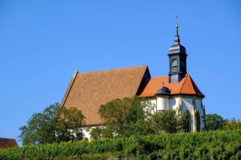 Late Gothic pilgrimage church Maria im Weingarten