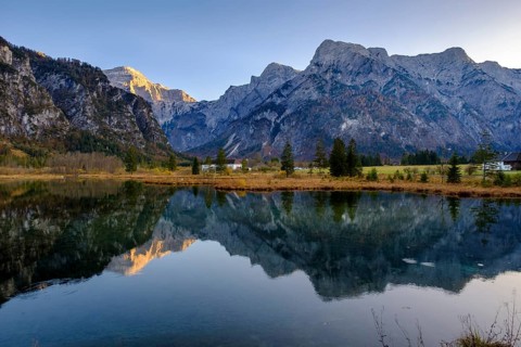 Almsee with reflection