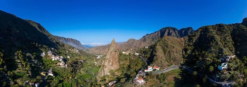 Panorama of Hermigua