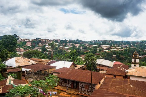 Overlook over Foumban