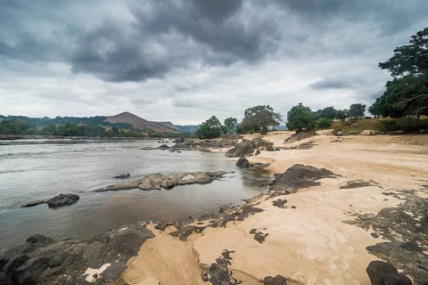 Overlook over the Ogoolle River