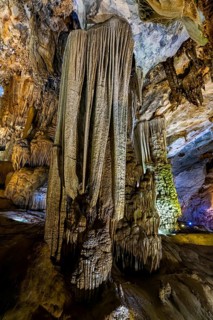 Colourful Paradise cave