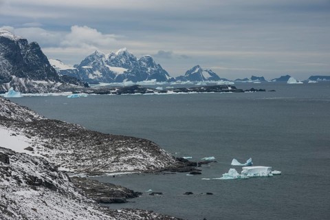 Overlook over Coronation Island