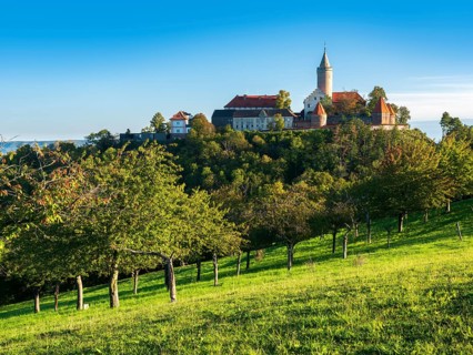 The Leuchtenburg in Seitenroda near Kahla