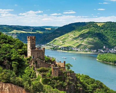 Sooneck Castle on the Rhine