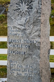Gravestone of Shackleton