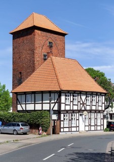 Fortified defence defence defence defence defence defence defence defence defence tower of the medieval town fortification and house of the executioner