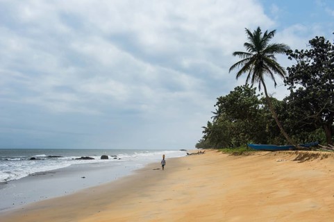 Beautiful beach in Kribi