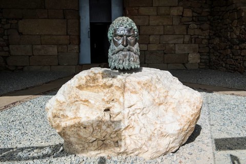 Old sculpture in the Valley of the Thracian Rulers