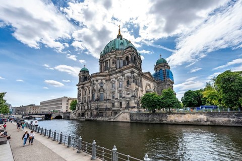 Spree with Berlin Cathedral