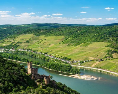 Sooneck Castle on the Rhine