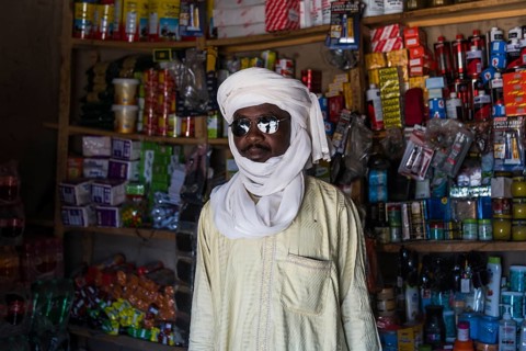 Business man in is shop