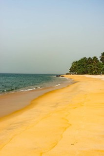 Beautiful beach in Robertsport