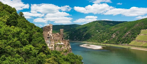 Rheinstein Castle on the Rhine