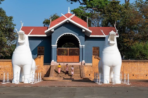 Site of the two 'Kangla Sha'