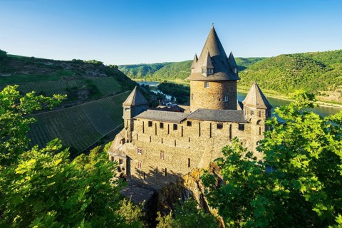 Stahleck Castle on the Rhine