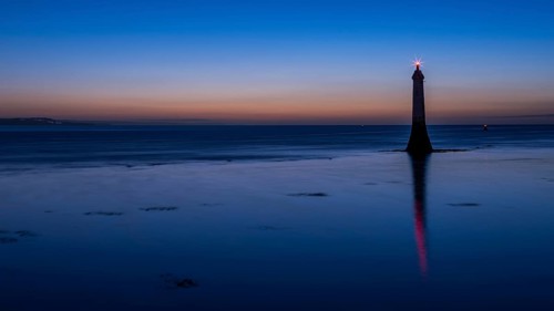 Lighthouse in Dawn Time