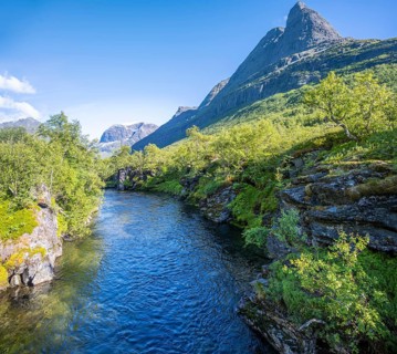 River in Innerdalen High Valley