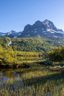 Lake Litlvatnet in Innerdalen High Valley