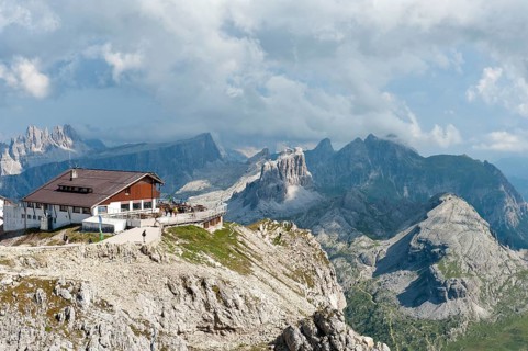 Dolomites high trail 1