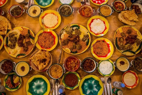 Arabic dinner set