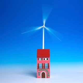 Miniature wind turbine