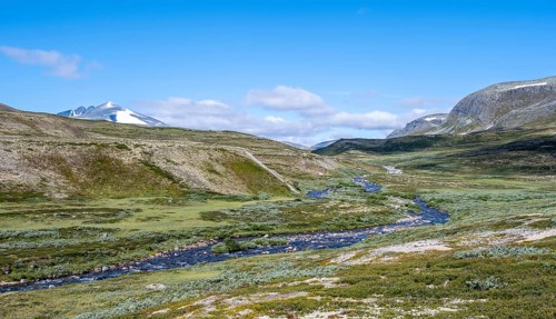 River in the tundra