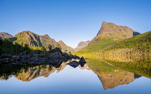 Lake Innerdalsvatna