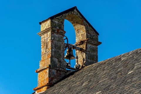 ChurchÂ´s bell tower of Notre-Dame de Vassiviere