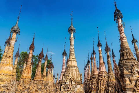 Kakku's pagoda with its 2500 stupas