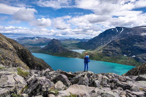 Hiking on the Besseggen Hike