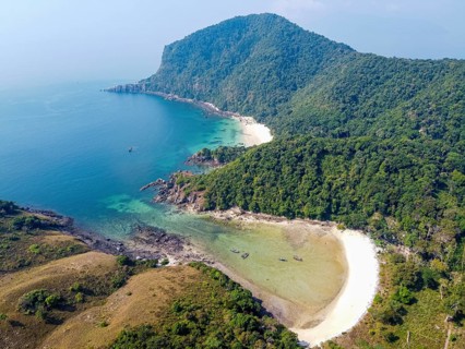 Aerial of smart island