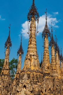 Kakku's pagoda with its 2500 stupas