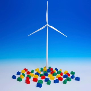 Miniature wind turbine
