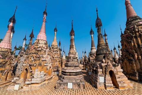 Kakku's pagoda with its 2500 stupas