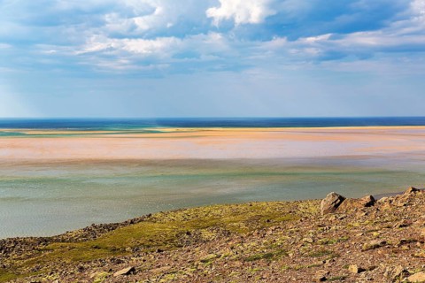 View of the sea and the beach Rauoisandur