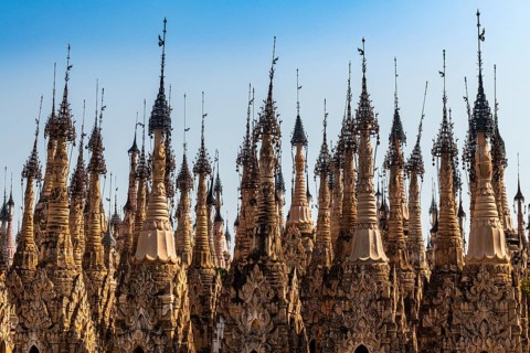Kakku's pagoda with its 2500 stupas