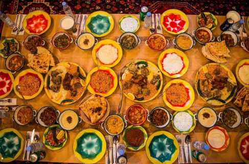 Arabic dinner set