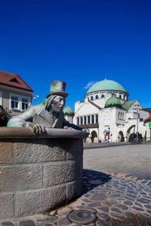 Fountain with fountain figure Vodnik