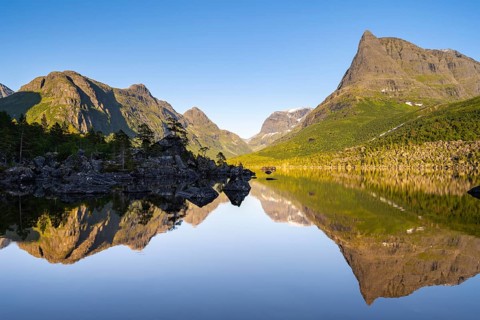 Lake Innerdalsvatna