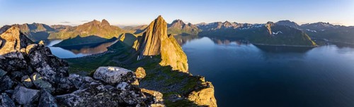 Steep mountain Segla