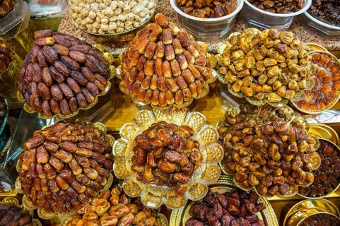 Dades shop in the old town of Jeddah