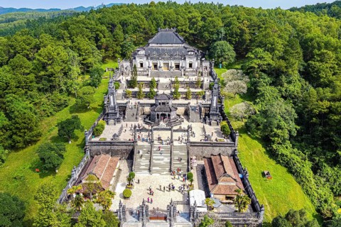 Drone shot