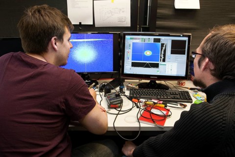 Laser laboratory of experimental physics at Heinrich Heine University Duesseldorf