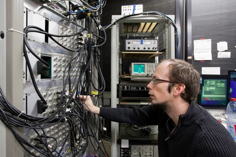 Laser laboratory of experimental physics at Heinrich Heine University Duesseldorf