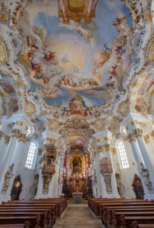 Interior of the Wieskirche